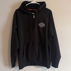 Harley Davidson Bonded Fleece Softshell Zip Up